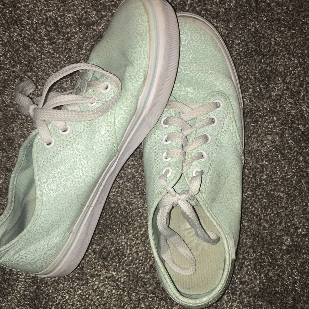 mint green vans